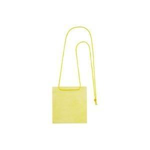（まとめ）ジョインテックス カラーイベント名札 50枚 黄B362J-Y-50〔×3セット〕