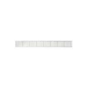 (まとめ)マービー 方眼カッティング定規滑止付40cm 014-0164〔×3セット〕