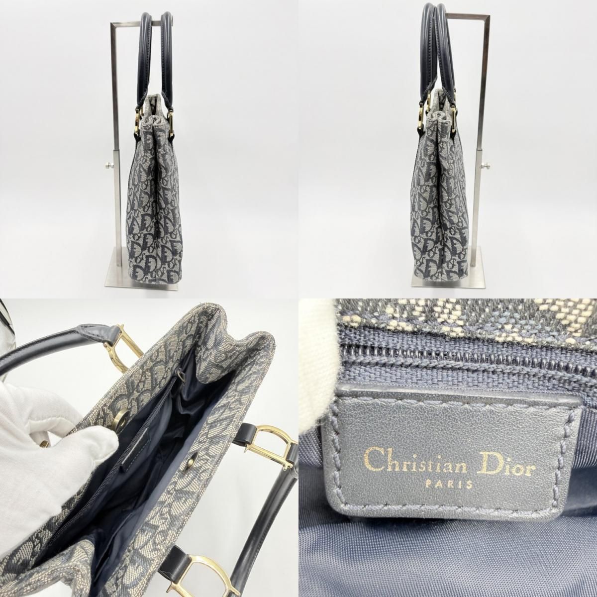 Christian Dior（クリスチャン・ディオール）トロッター トートバッグ