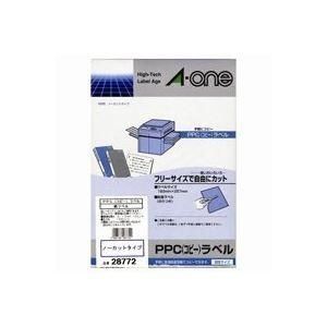 (業務用2セット)エーワン PPCラベル/コピー機用ラベルシート 〔B5/全面 100枚〕 ノーカット 28772