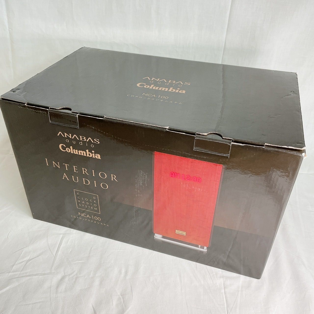 ANABAS Columbia CDクロックラジオシステム NCA audio NCA-100 0 動作