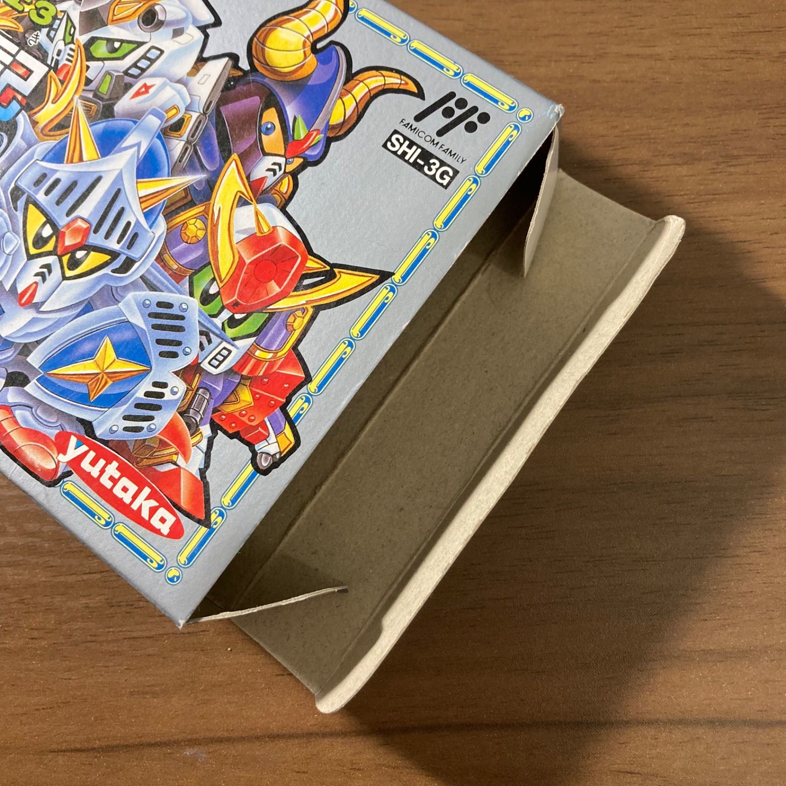 ガンダム ガチャポン戦士3 英雄戦記 ファミコン ソフト レトロ 箱付き