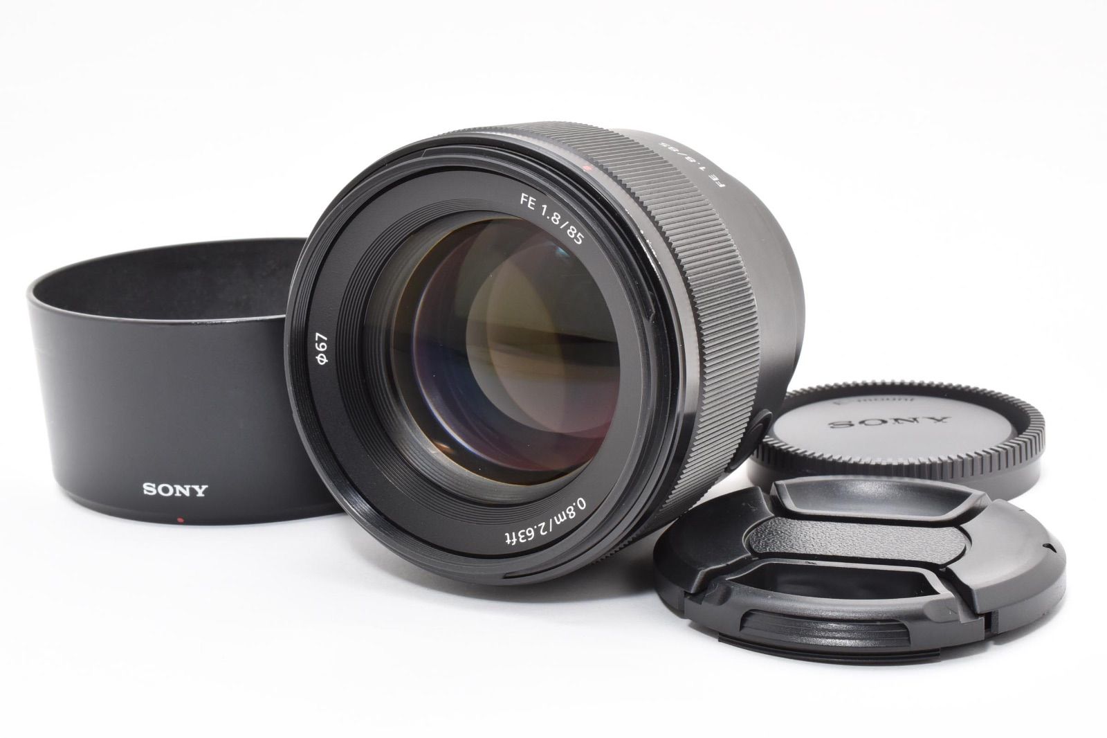 美品】 ソニー SONY FE 85mm F1.8 SEL85F18 単焦点レンズ - メルカリ