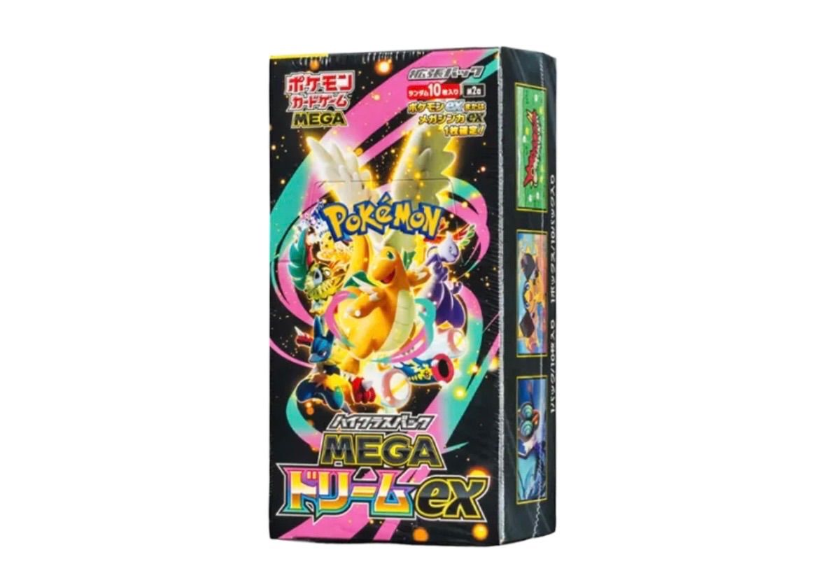 ✓【新品未開封 シュリンク付き】ポケモンカードゲーム MEGAドリームex