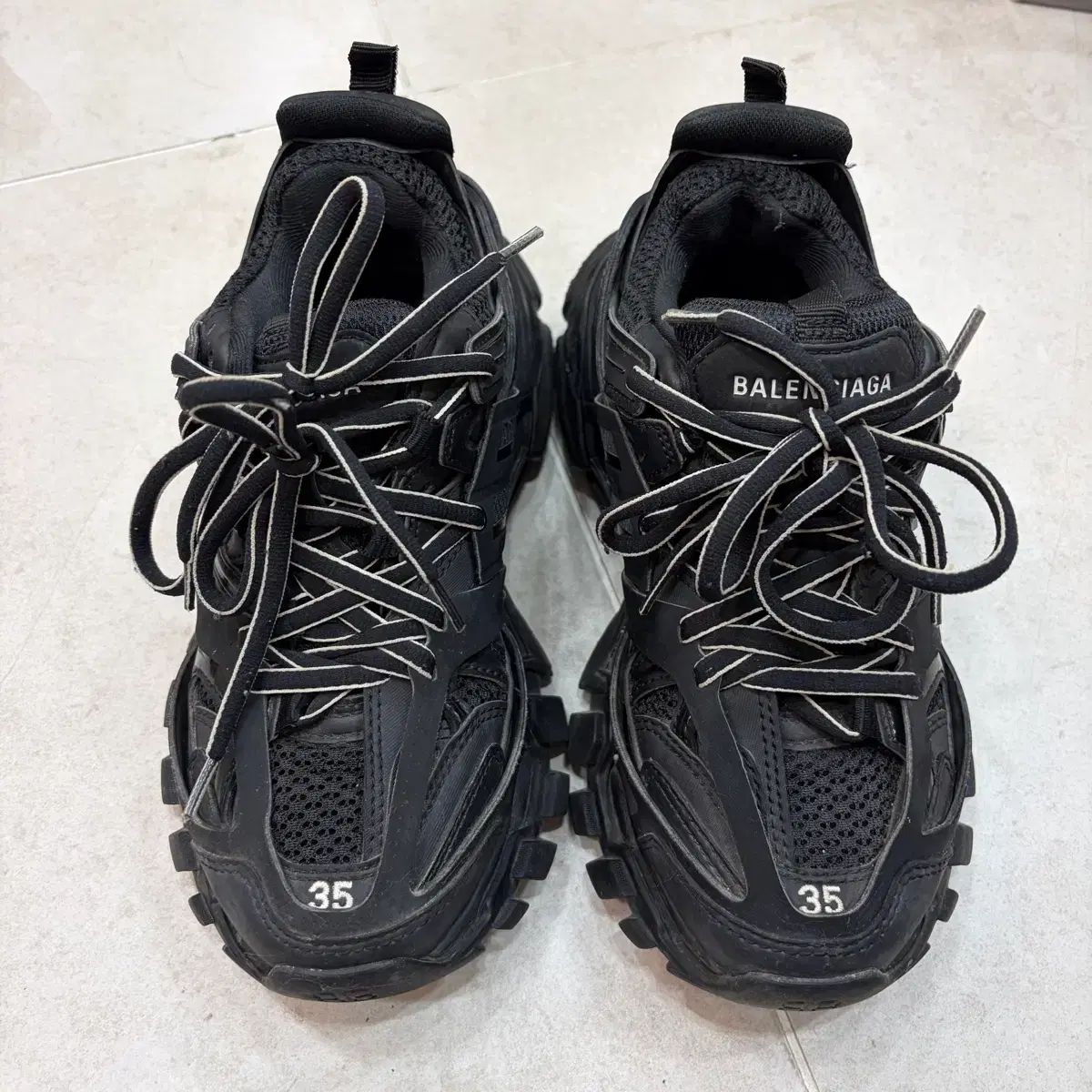バレンシアガ トラック ブラック ブラック（黒）系 BALENCIAGA TRACK 