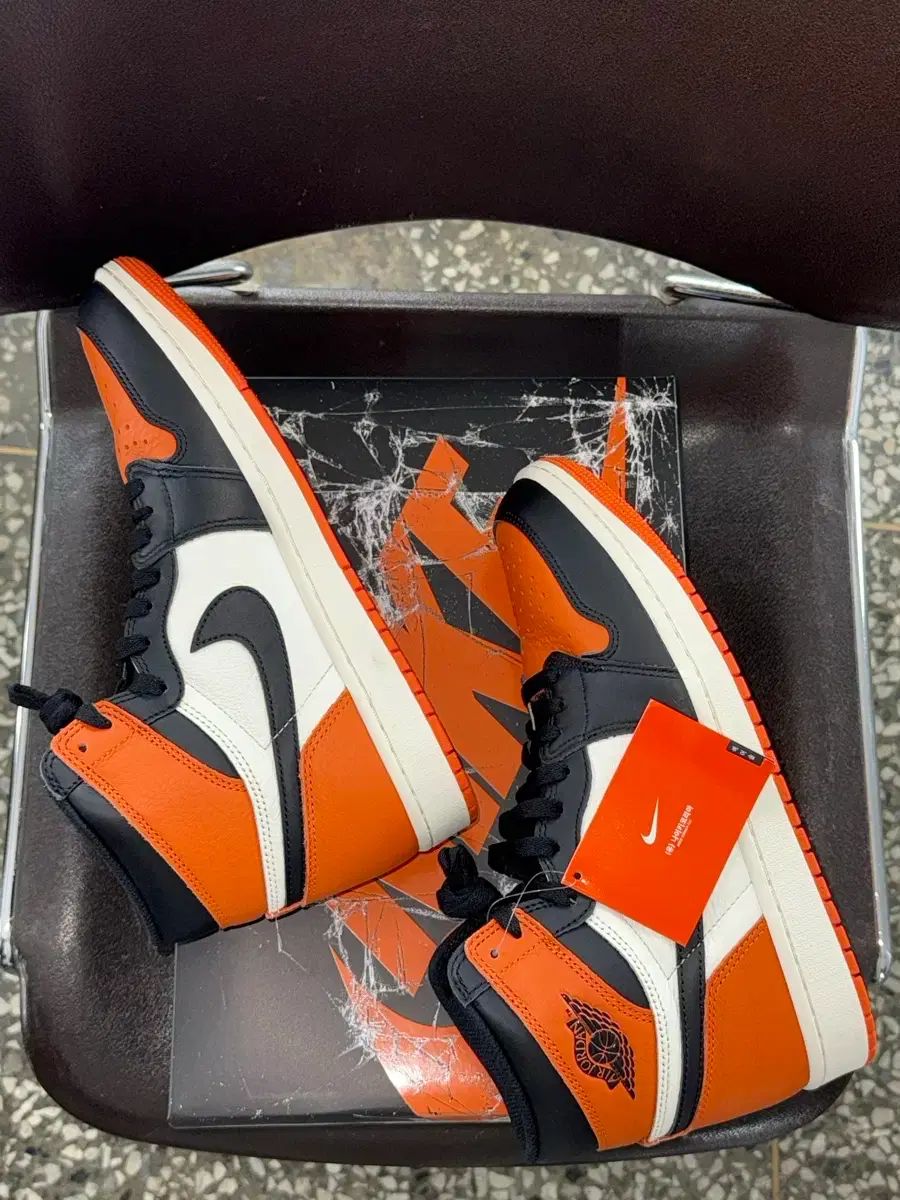 メンズ ナイキ エア ジョーダン 1 ハイ OG Shattered Backboard