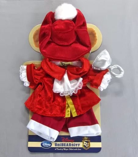 【中古】ぬいぐるみ なりきり フック船長 ぬいぐるみ専用コスチューム 「UniBEARsity」 ディズニーストア限定