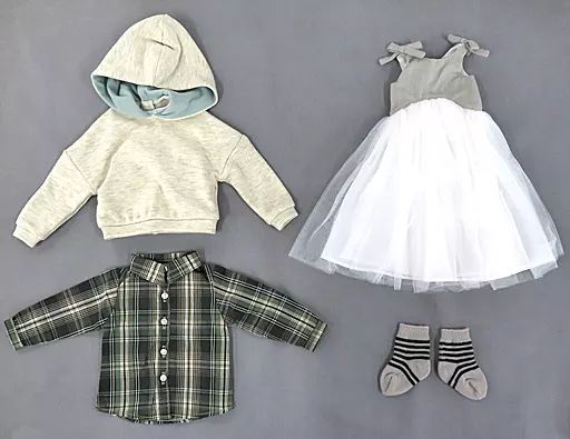 【中古】ドールアクセサリー MSD/MDD/DDP用 チュールワンピースセット・ミニ 「ラ・ペルソナーレコレクション/ブルーレーベル」 ボークスショップ＆ドルフィーオンラインストア限定