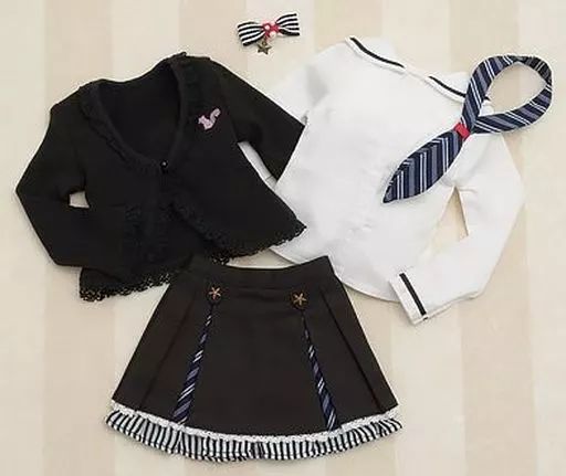 【中古】ドールアクセサリー ドルフィー/DD用 ガーリースクールコーデ 「ラ・ペルソナーレコレクション ブラックレーベル」 ホームタウンドルパ京都14＆アフター＆ボークスショップ＆ホビー天国ウェブ限定