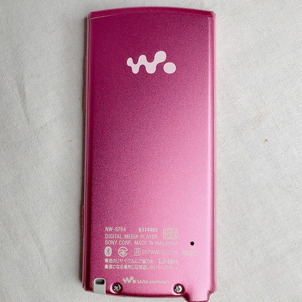SONY ウォークマン NW-S764 ピンク 8GB SONY ウォークマン NW-S764