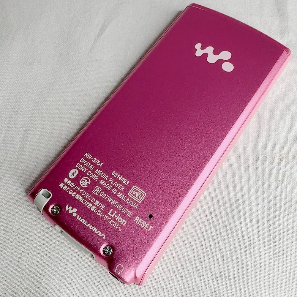 SONY ウォークマン NW-S764 ピンク 8GB SONY ウォークマン NW-S764