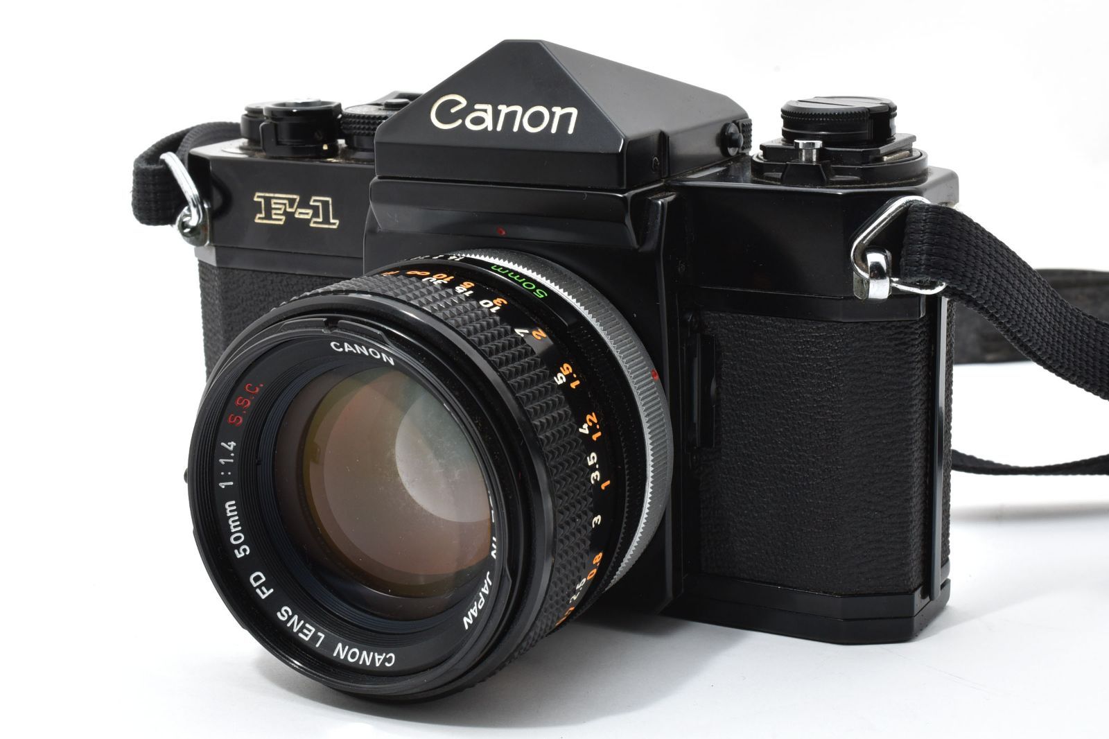 ☆フィルム一眼☆Canon 旧F-1 後期 + FD 50mm F1.4 S.S.C. キヤノン