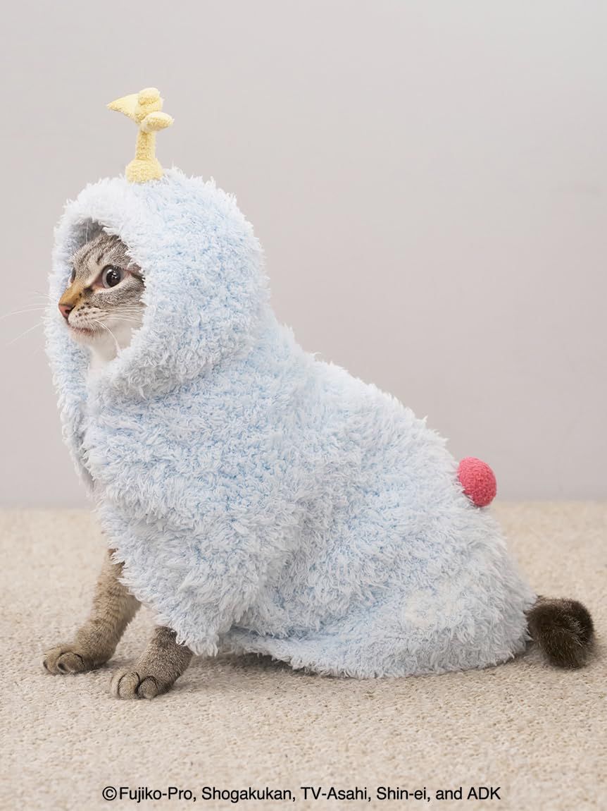 [ジェラートピケ キャットアンドドッグ]【ドラえもん】【CAT&DOG】ジェラートケープ PAGG261500 BLU L