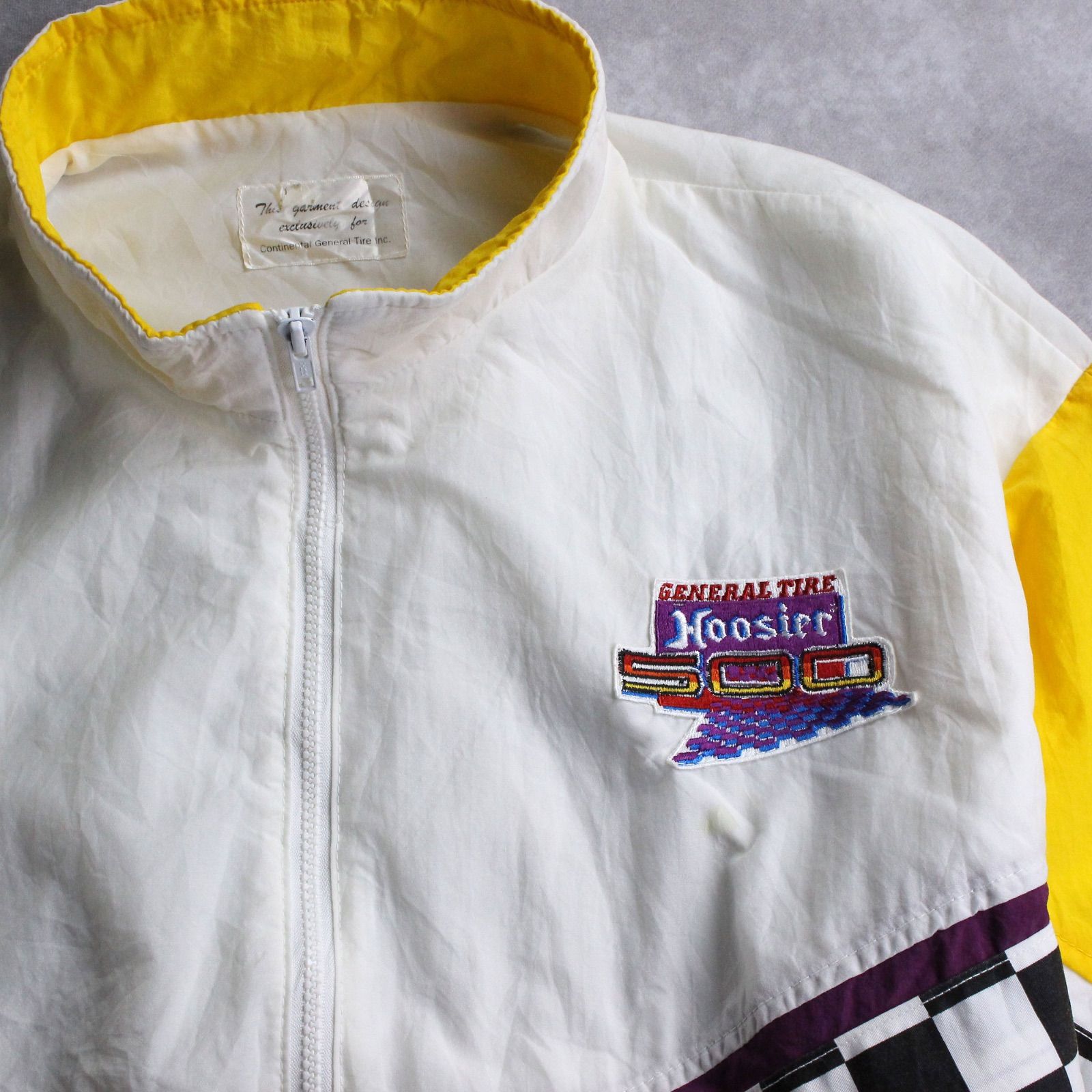 90s ビンテージ レーシングジャケット ピットクルー ナイロン