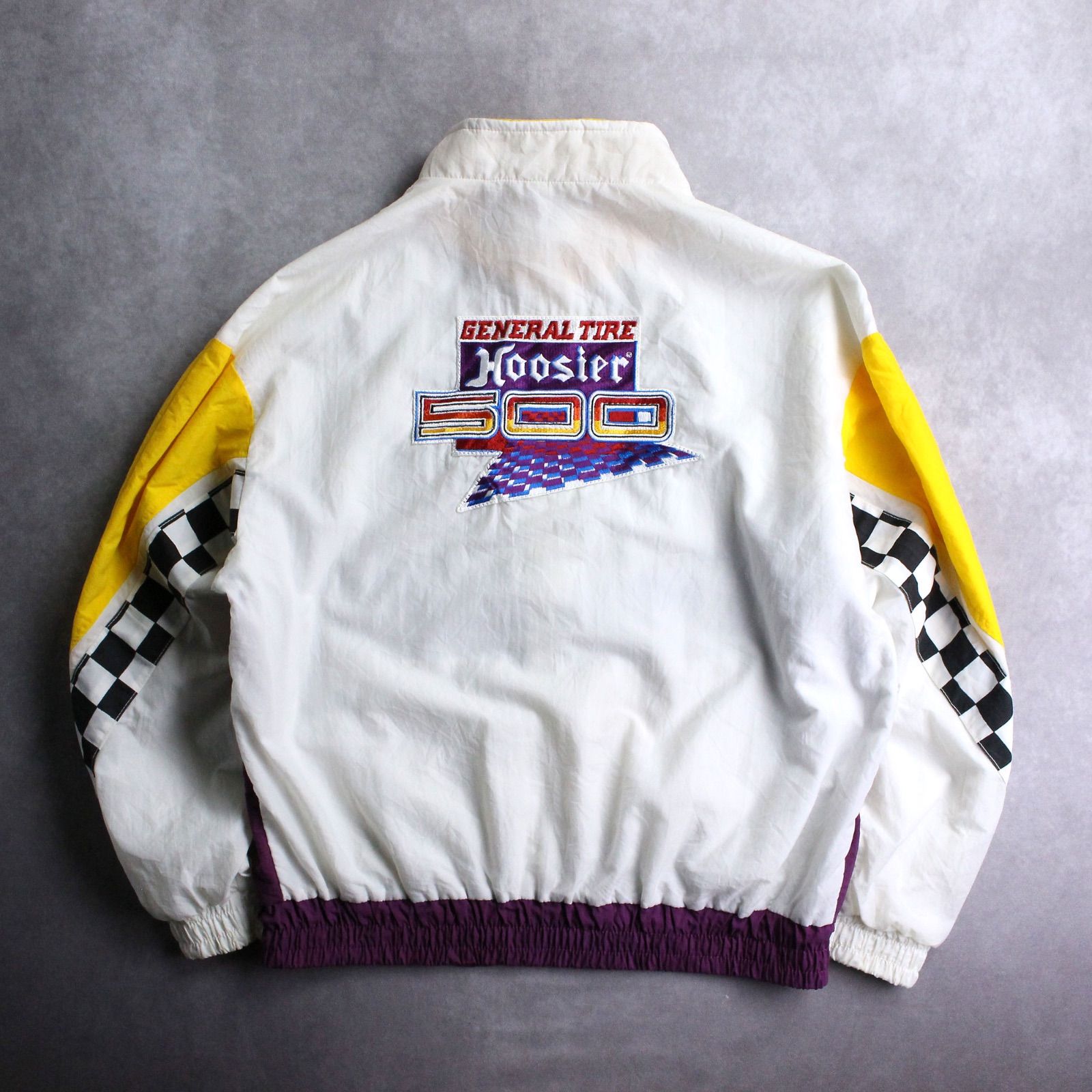 90s ビンテージ レーシングジャケット ピットクルー ナイロン 