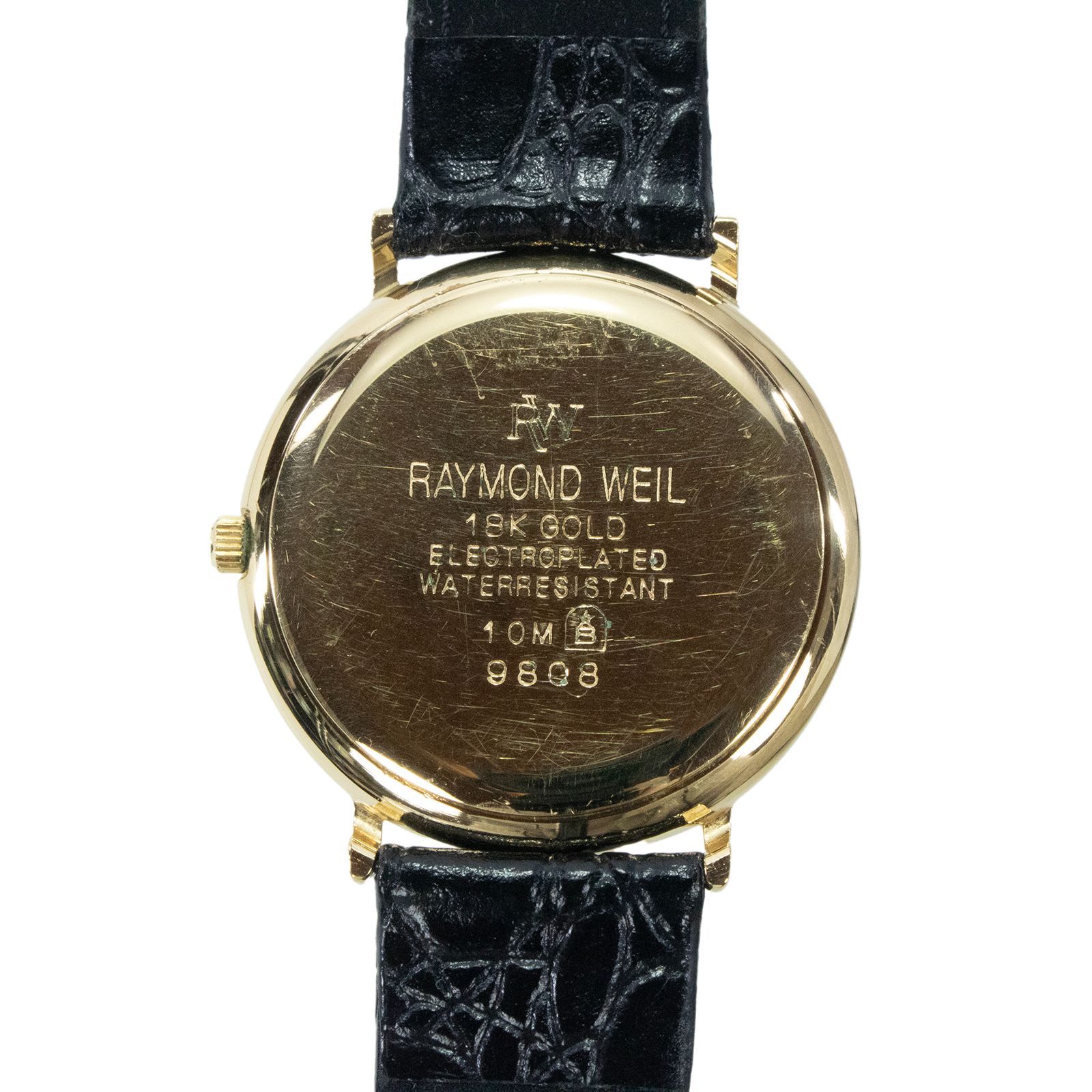 ✨RAYMONDWEIL✨レイモンドウェイル✨クォーツ✨ゴールド文字盤✨腕時計✨ 稼働品 送料無料 レイモンドウェイル 腕時計 クォーツ 3針 メンズ