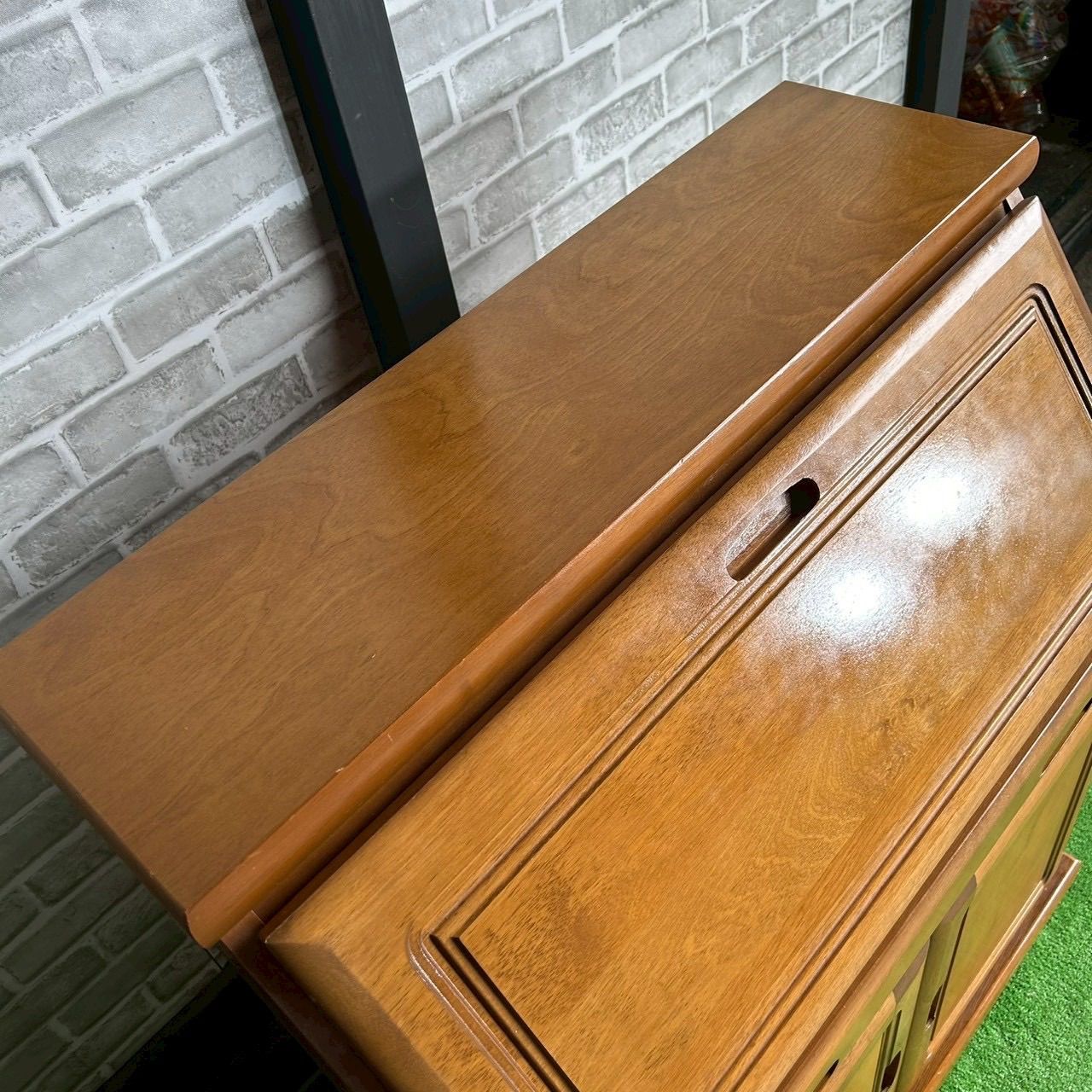 大雪木工★旭川家具★棚　書斎机　ライティング　デスク　チェスト　ラック 大雪木工☆旭川家具☆棚 書斎机 ライティング デスク チェスト ラック