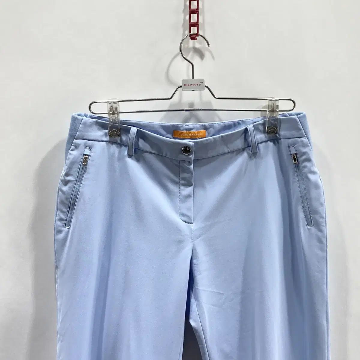 LOUIS CASTEL ルイカステル レディースゴルフパンツ ライトブルー 32