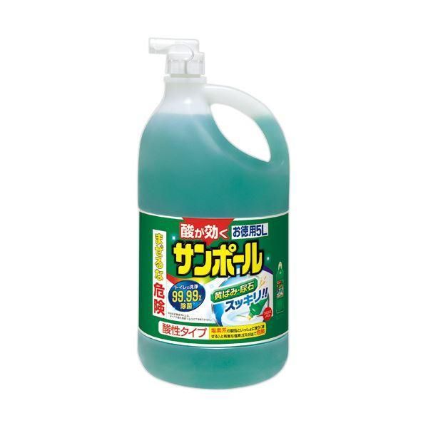 （まとめ） 大日本除蟲菊 KINCHO サンポール業務用 5L 1本 〔×5セット〕
