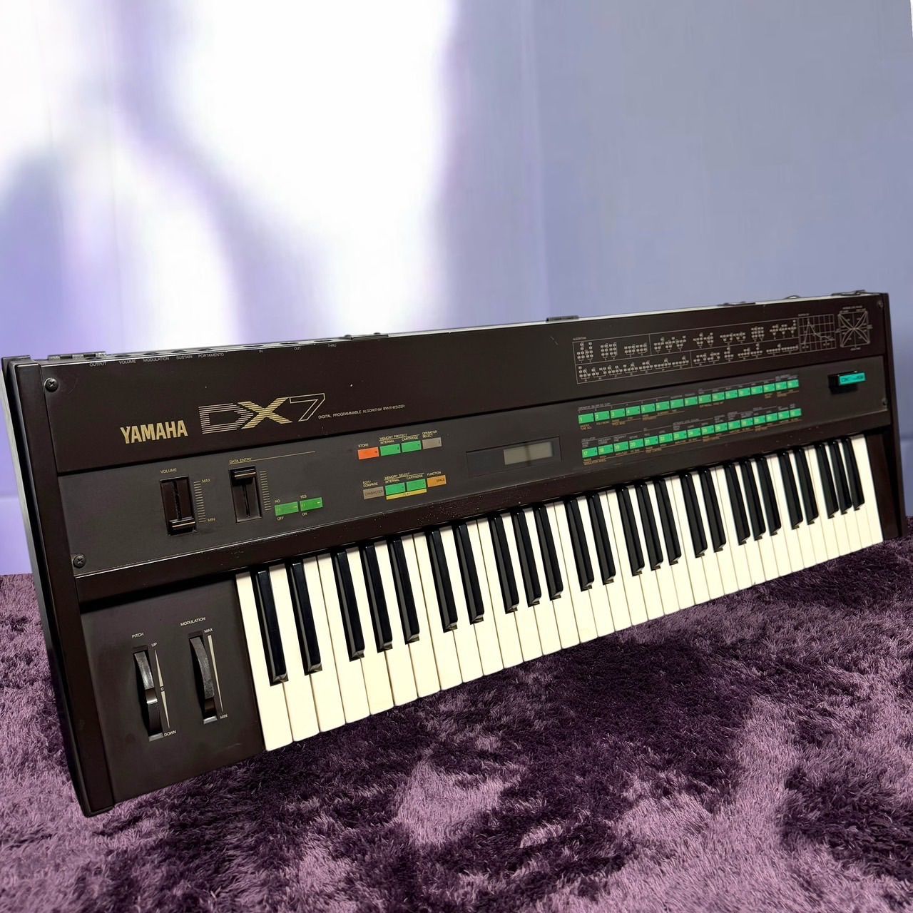☆送料無料 動作品 YAMAHA ヤマハ DX7 61鍵 デジタル シンセサイザー 