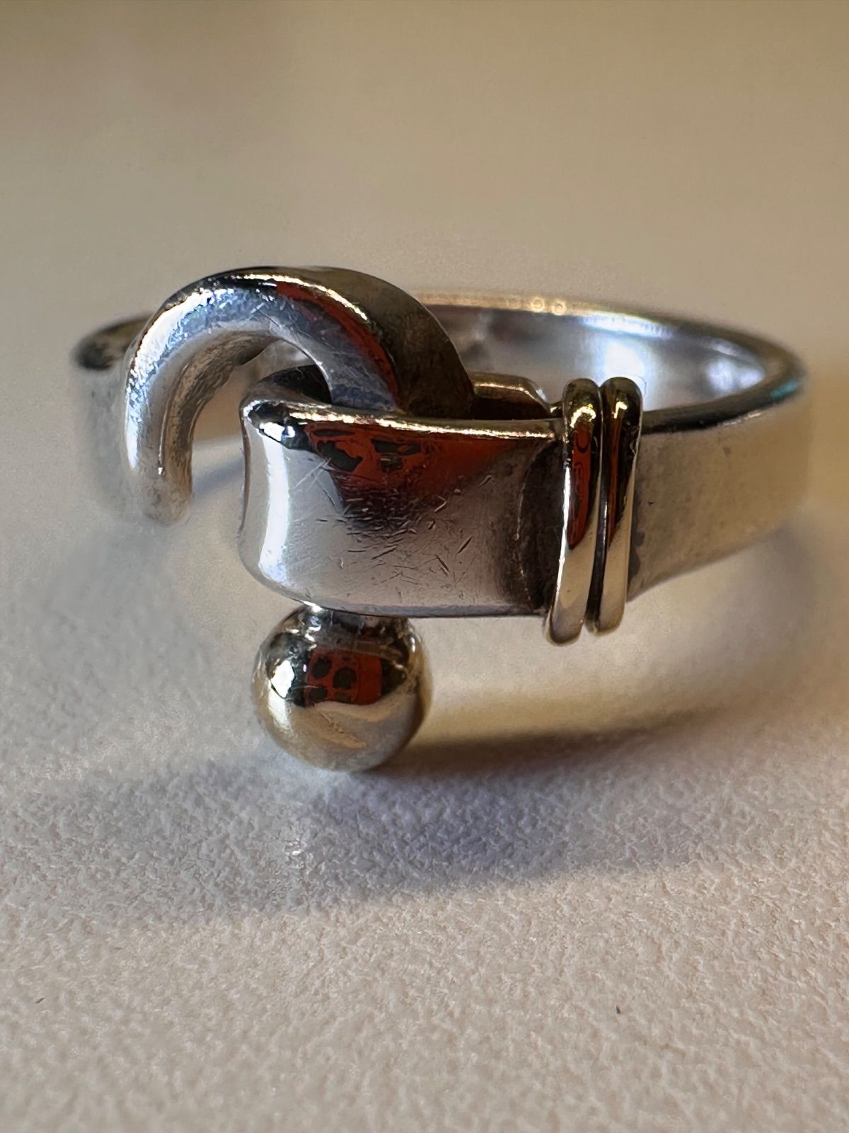ティファニー Tiffany & Co. フック＆アイ リング 925 750 その4 
