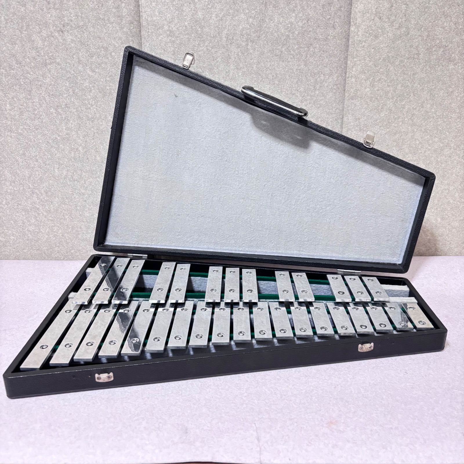 □【綺麗】サイトウ グロッケン 鉄琴 ハードケース一体型 Saito - メルカリ