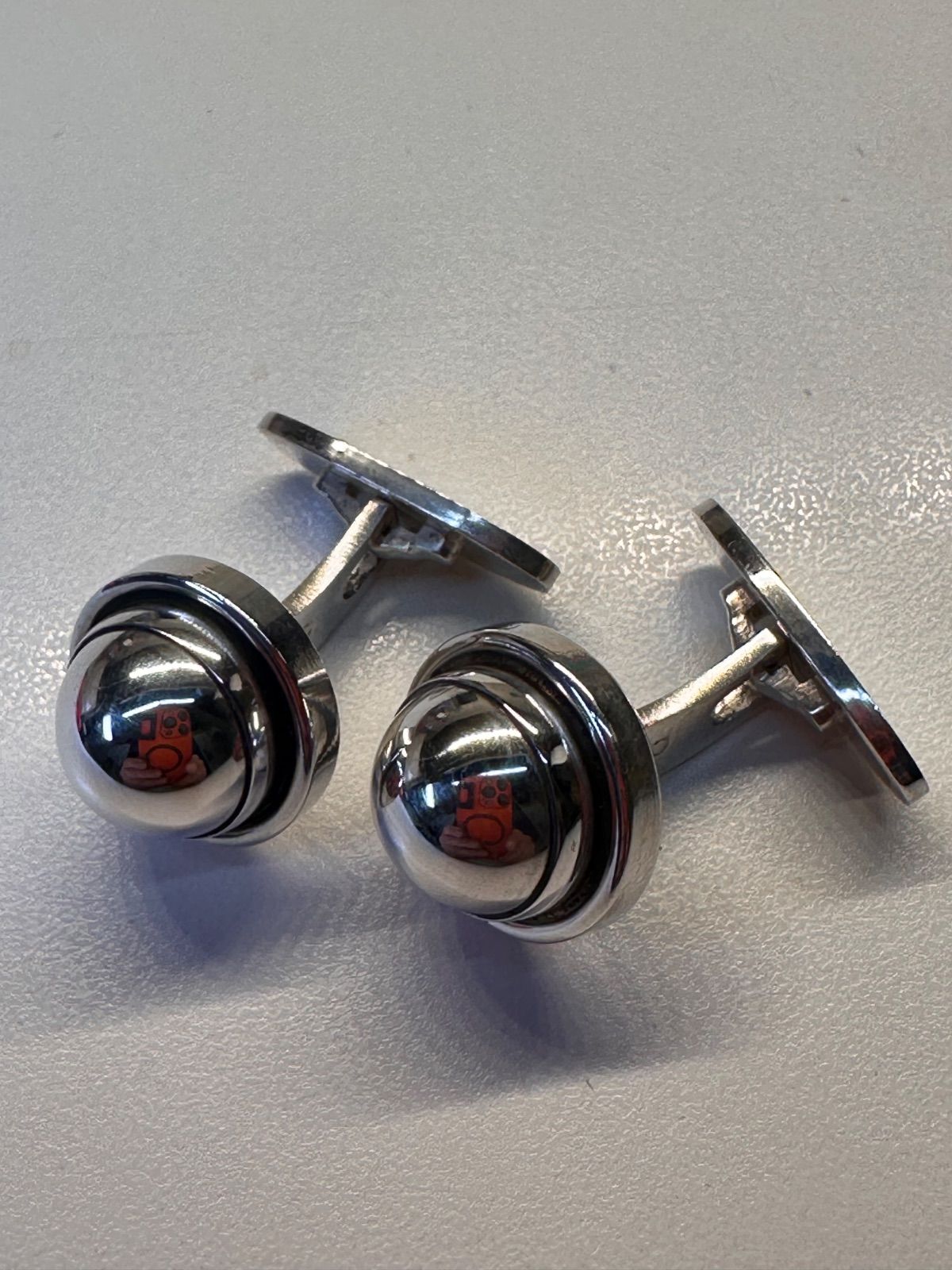 ジョージ・ジェンセン　Georg Jensen カフリンクス　カフスボタン925