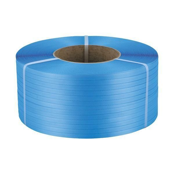 TANOSEE PPバンド 自動梱包機用15mm×3000m 青 1巻