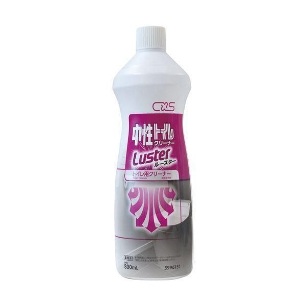 (まとめ) シーバイエス 中性トイレクリーナー ルースター 800ml 1本 〔×30セット〕