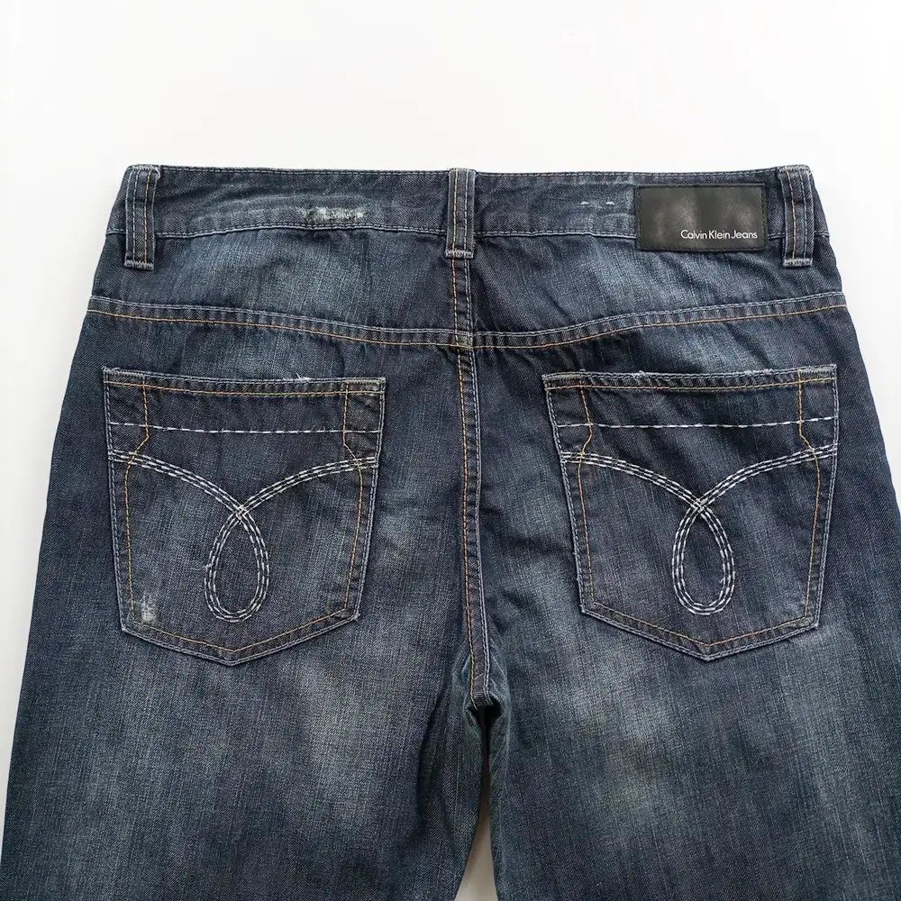 Calvin Klein カルバン・クライン デニム サイズ33 ダメージデニム 