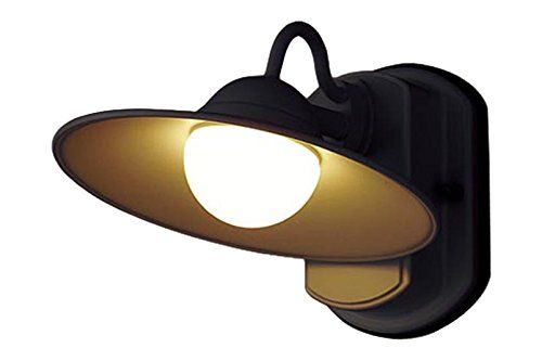 新品 パナソニック(Panasonic) 壁直付型 LED 電球色 ポーチライト 拡散タイプ・密閉型 防雨型 LGW80246LE1