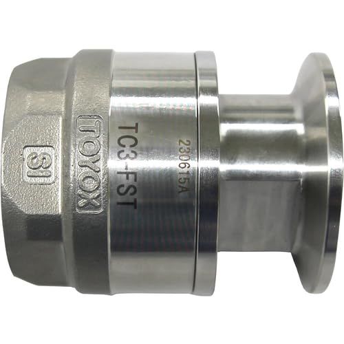 新品 ＴＯＹＯＸ ホース継手（フェルール） トヨコネクタ ＴＣ３－ＦＳＴ型 適合ホース１５ミリ 継手規格１５Ａ ＴＣ３－ＦＳＴ１５－１５Ａ TC3-FST15-15A