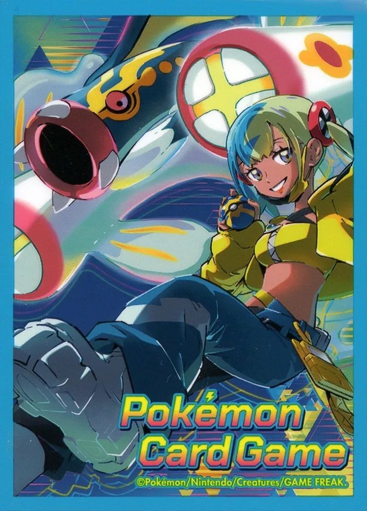 [Used] Supply Pokemon Card Game Deck Shield (Sleeve) Canary & Mega Sibldon Pokemon Center Limited