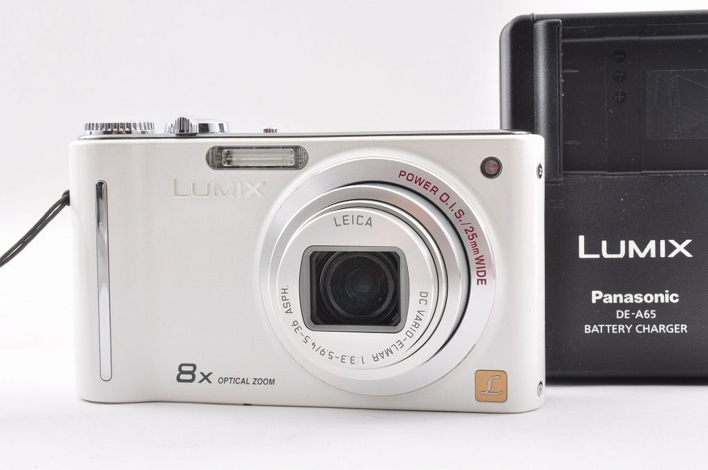 2ヶ月保証付き】パナソニック LUMIX DMC-ZX1 ホワイト デジカメ