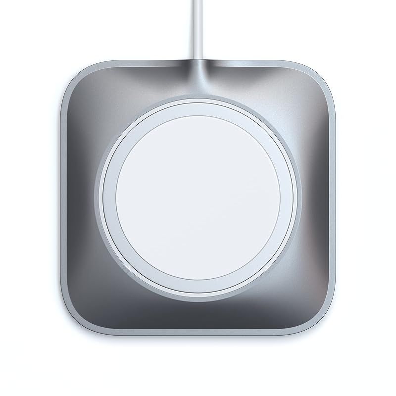 【新品】 SATECHI MagSafe 充電器用アルミ製 ドック 充電中のiphoneを置く薄型ドック（充電器は付属しません）iPhone 16 Pro Max/16 Pro/16/16 Plus iPhone 15 Pro Max/15 Pro/15/ 0