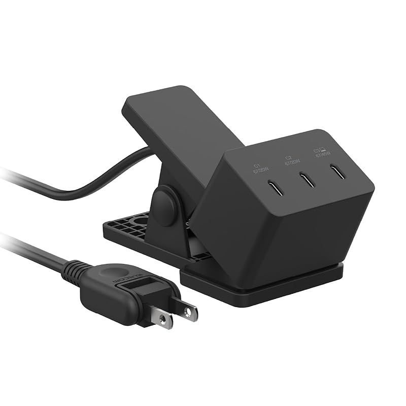 【新品】 エレコム 充電器 クリップ型 USB PD 合計最大65W Type-C 3ポート 吊り穴付き ブラック EC-AC11767BK 1