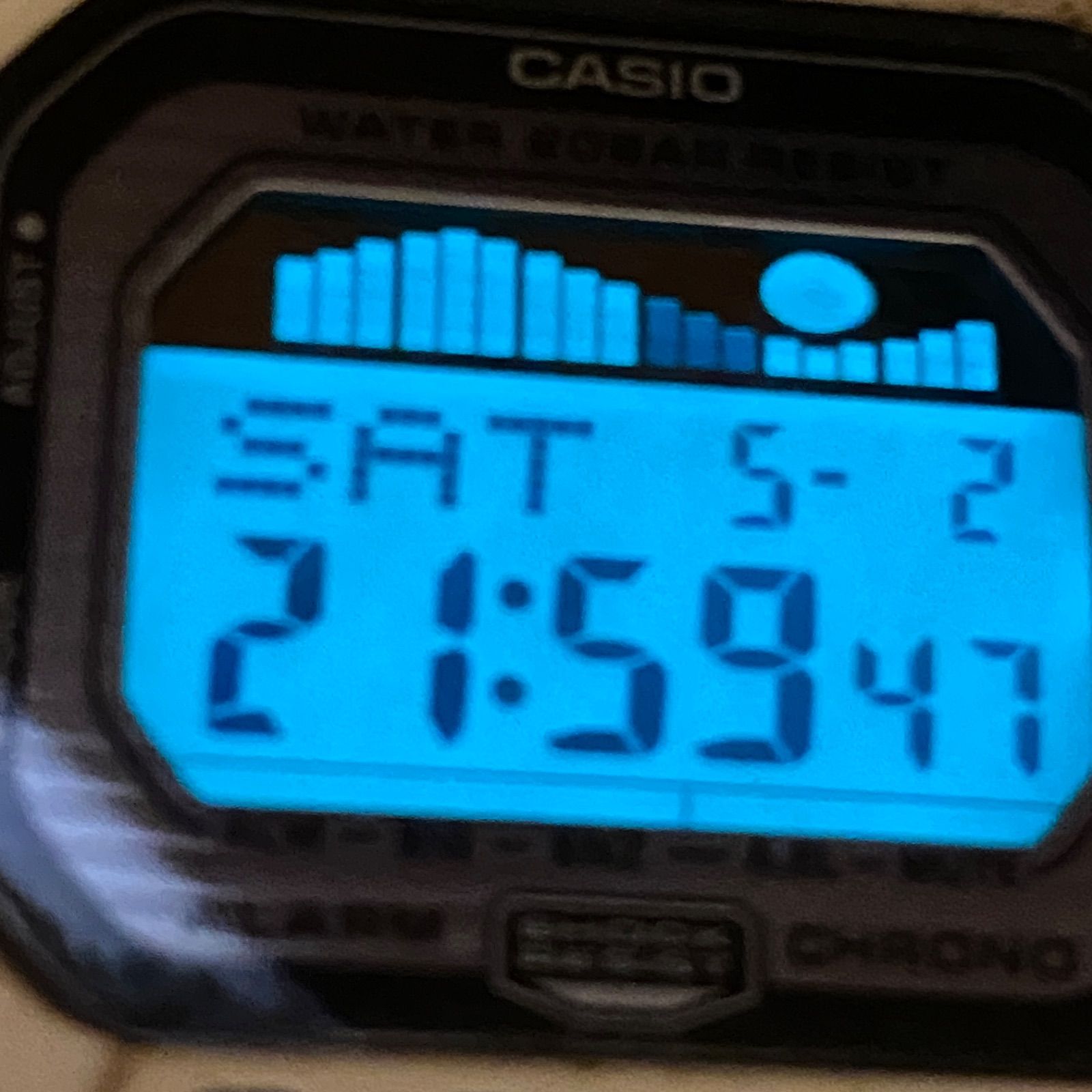 CASIO カシオ G-SHOCK G-LIDE GLX-5600 ホワイト タイドグラフ ムーン 