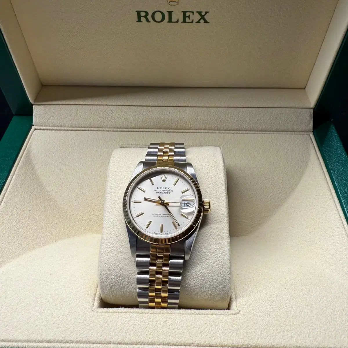 ROLEX ロレックス デイトジャスト 31mm コンビ ヴィンテージ 68273 