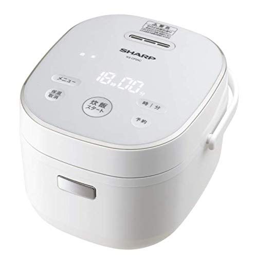 新品 SHARP マイコンジャー炊飯器 KS-CF05C-W