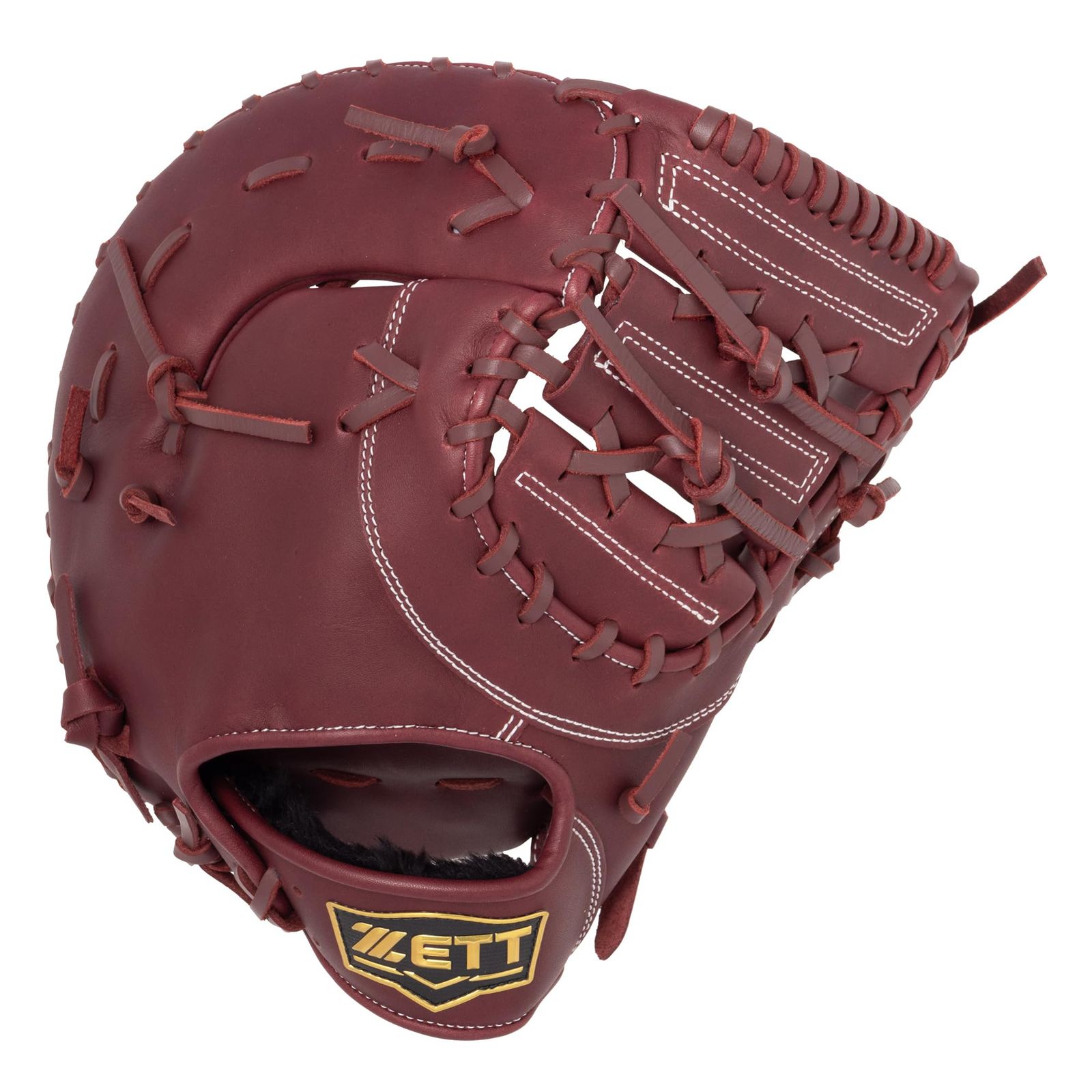 新品 ゼット(ZETT) 軟式野球 ファーストミット ソフトステア 一塁手用 右投げ用 ボルドーブラウン BRF352613