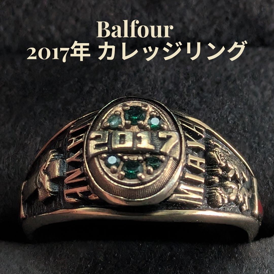 【最終価格】Balfour 2017年製 17.7号 カレッジリング 十字架 最終価格】Balfour 2017年製 17.7号 カレッジリング 十字架 鳩