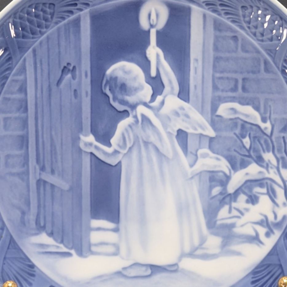 1951年 クリスマスの天使 ロイヤルコペンハーゲン イヤープレート 1級