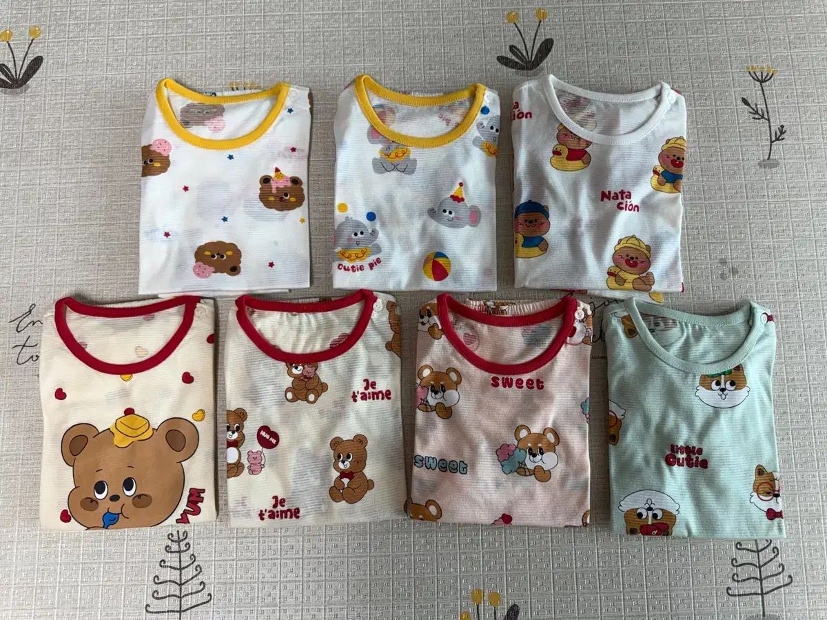 コーデアイ 7分丈インナー 110サイズ 7枚まとめ 新品