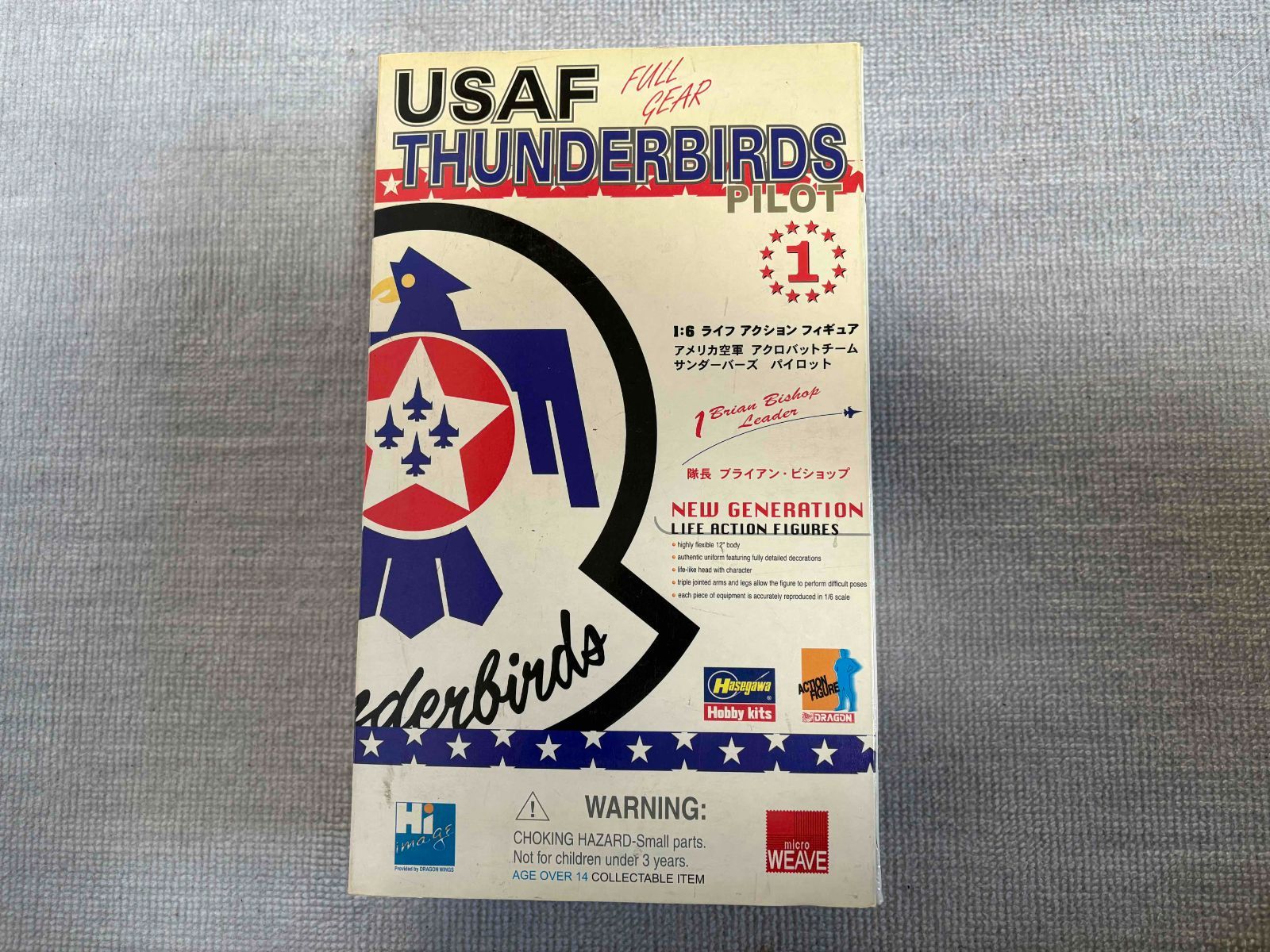 USAF THUNDERBIRDS PILOT #1 “Brian Bishop / Leader” 1/6スケール アクションフィギュア New Generation Life Action Figures（FULL GEAR）