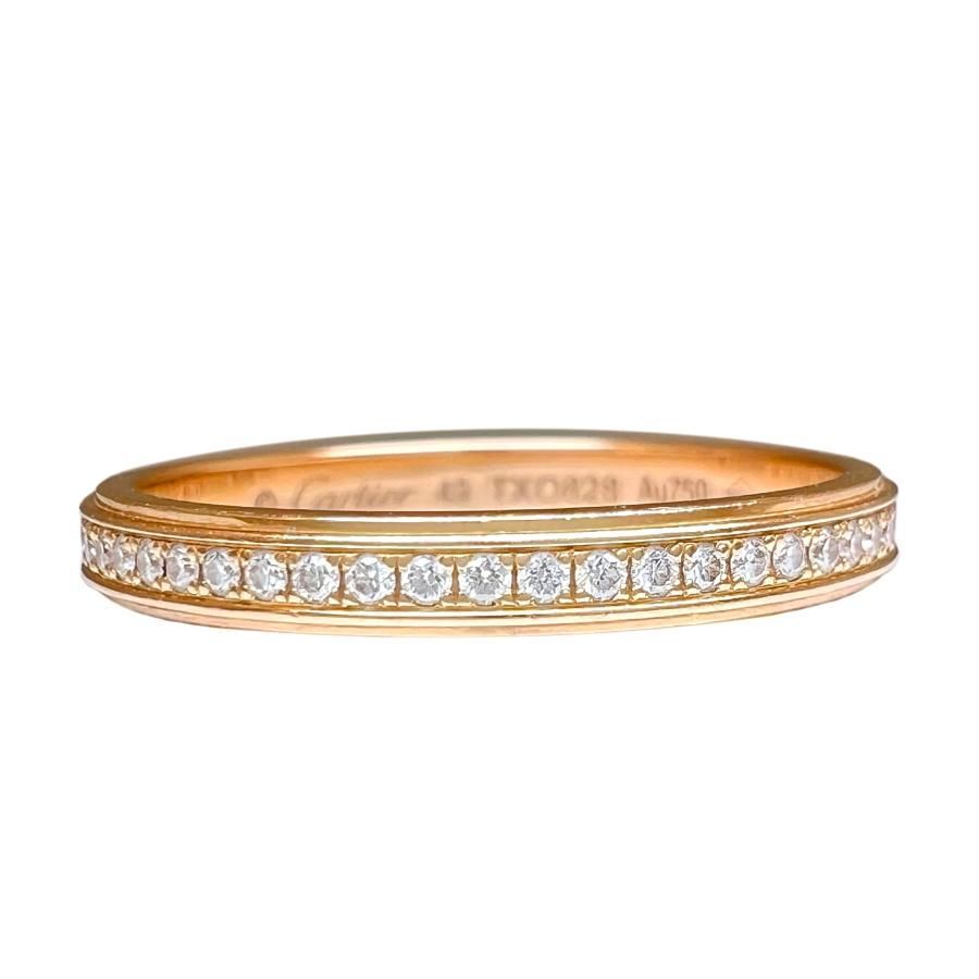 CARTIER カルティエ リング ダムール ウエディング ダイヤ K18 750 PG 