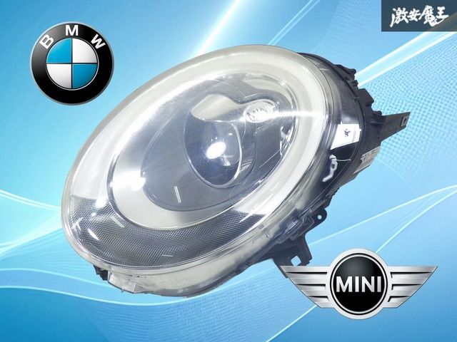 【破損なし！/右ハンドル車！】BMW純正 MINI F54 F55 F56 ミニ 前期 LED ヘッドライト ヘッドランプ ライト 左 左側 助手席側 63117416979