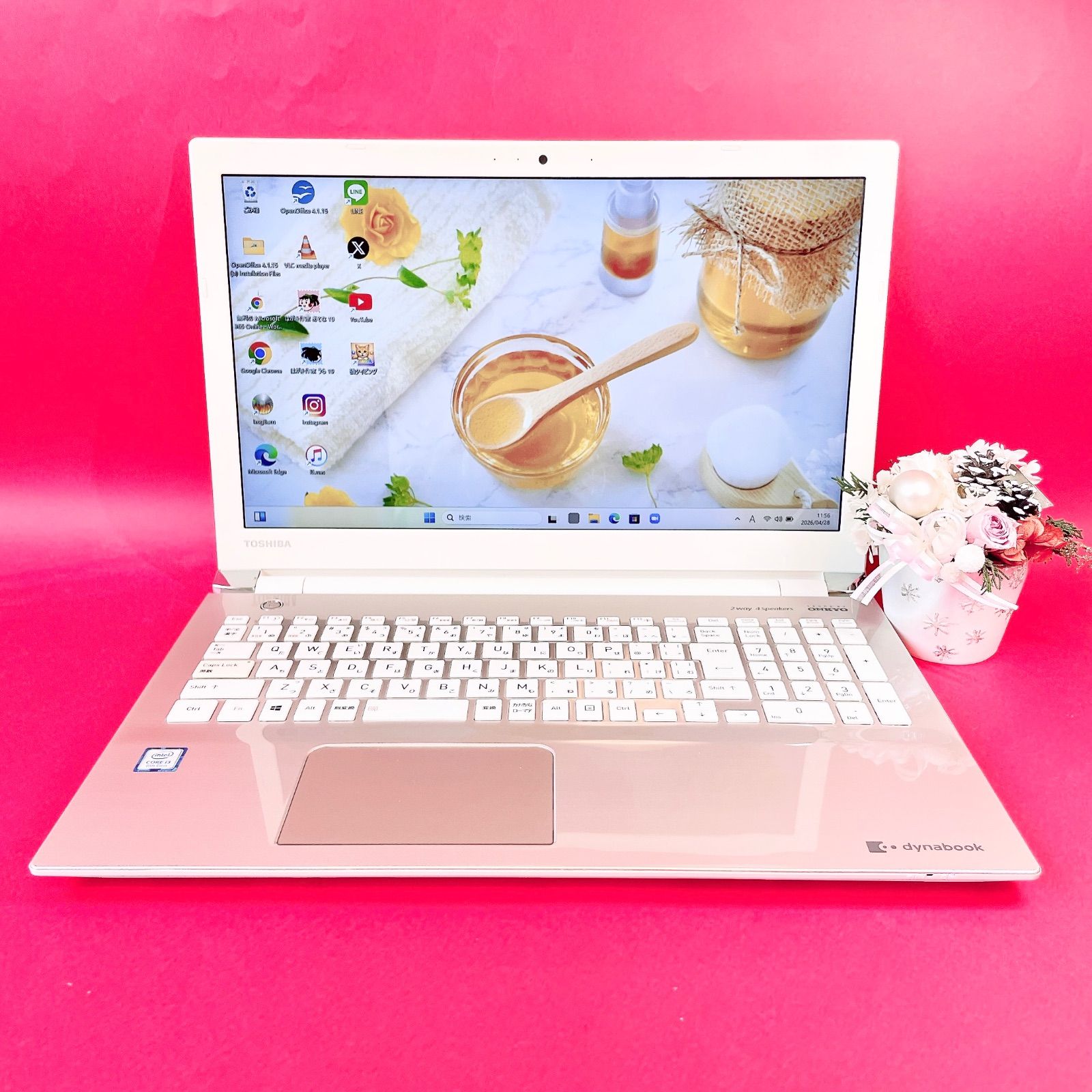 東芝製Windows11対応ノートPC！Corei3/HDD1TB/WEBカメラ - メルカリ