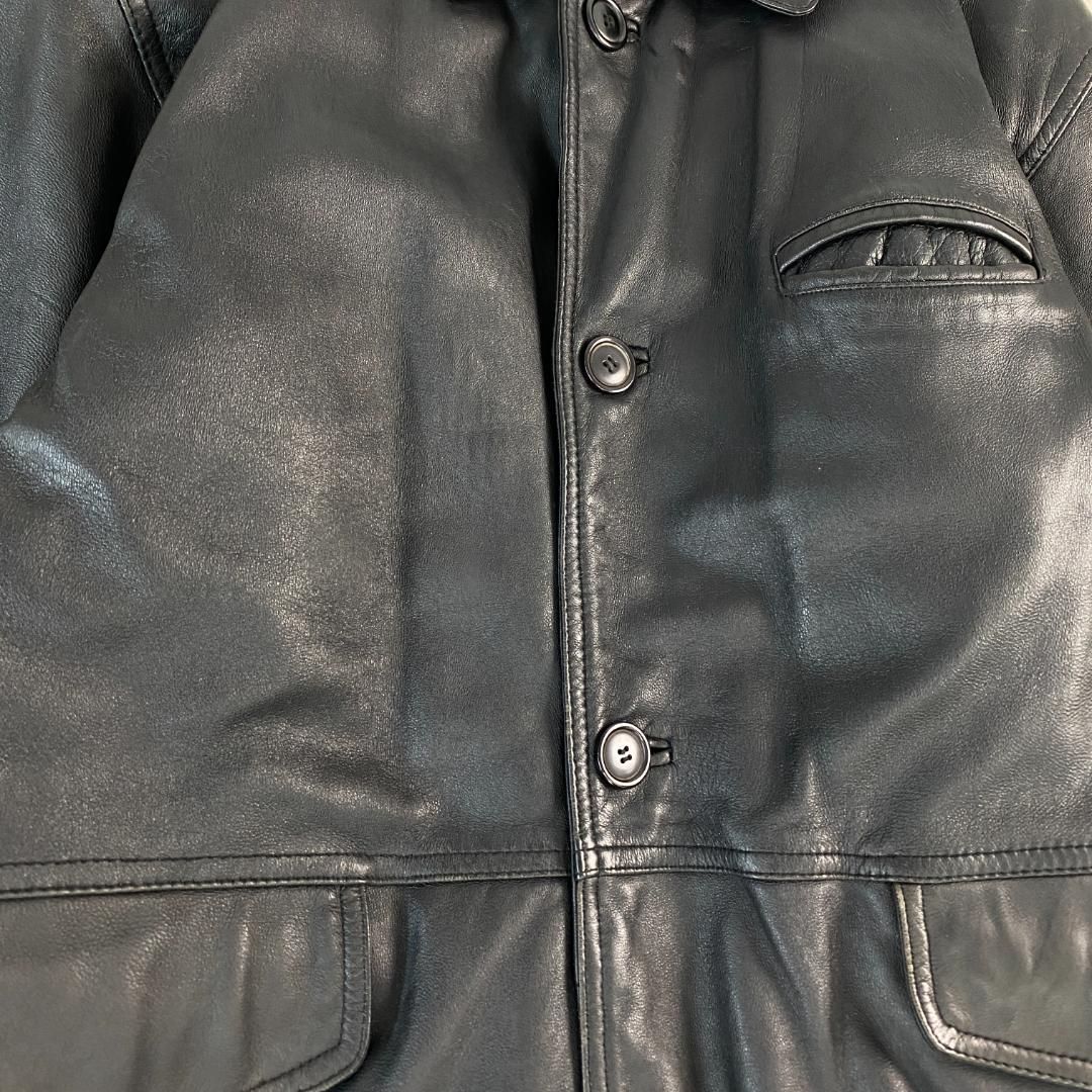 レザー カーコート ジャケット unknown brand 牛革 leather UNKNOWN. レザージャケット UNKNOWN DESTINATION カーコート leather