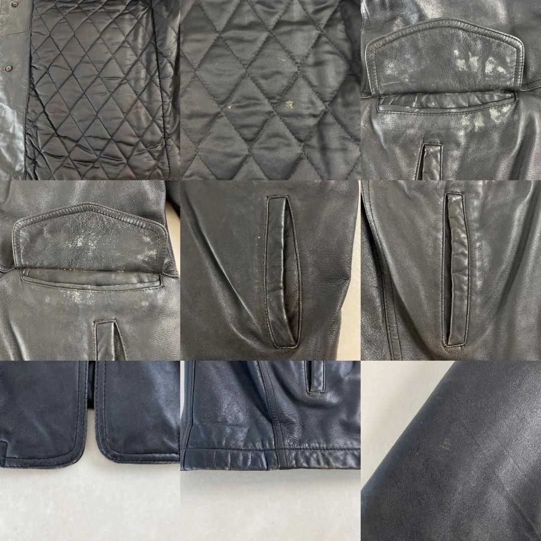 UNKNOWN. レザージャケット UNKNOWN DESTINATION カーコート leather