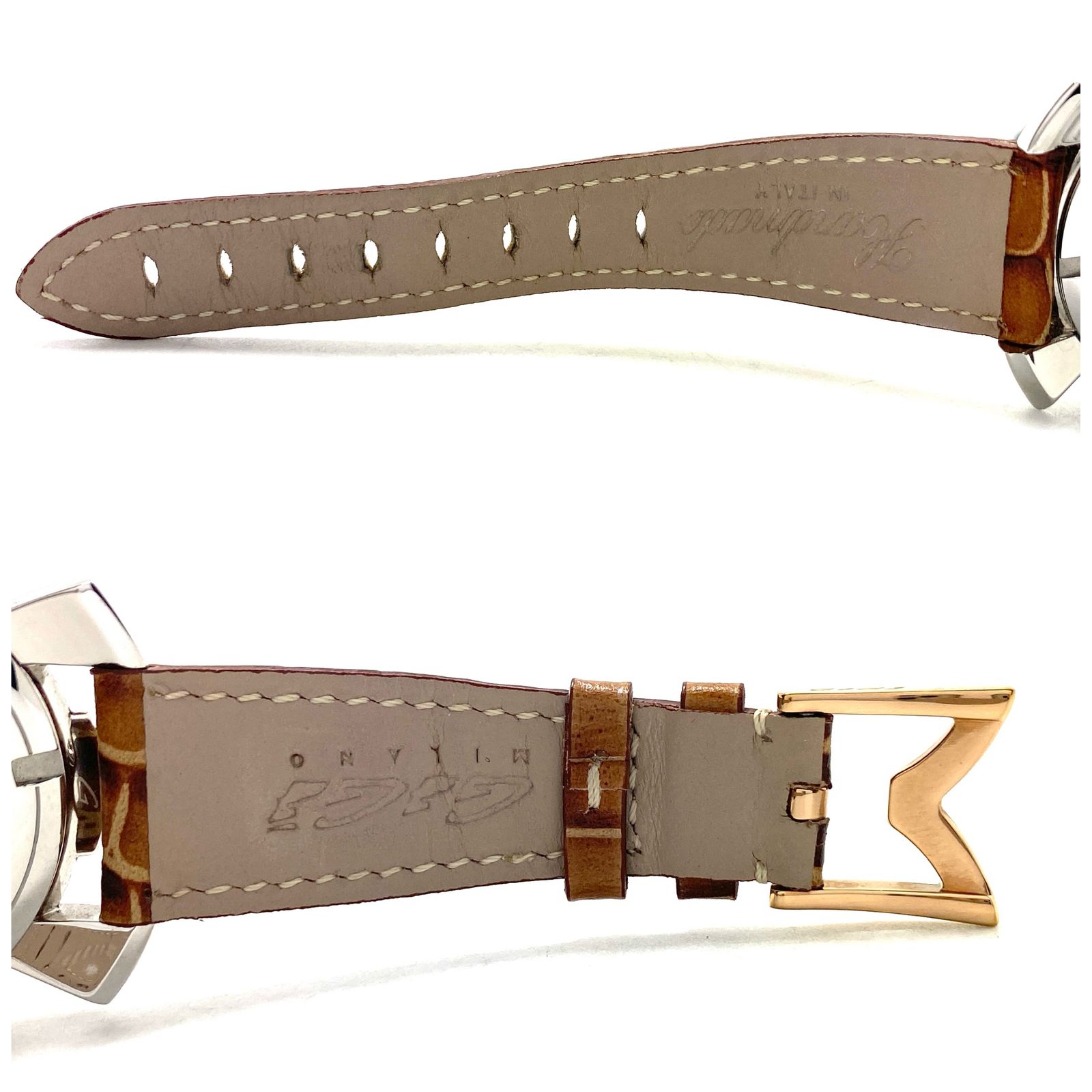 美品】腕時計 メンズ レディース ガガミラノ GaGa MILANO マヌアーレ40 